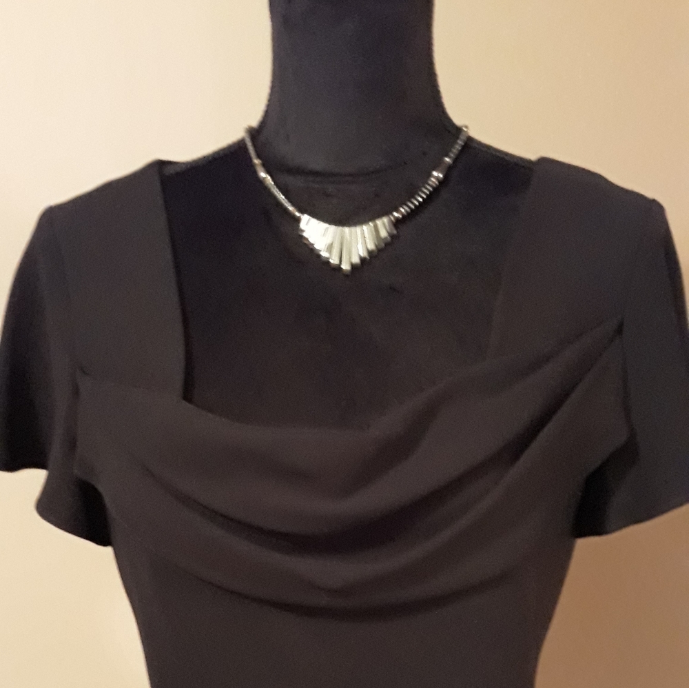 Dressy short sleeve fashion top